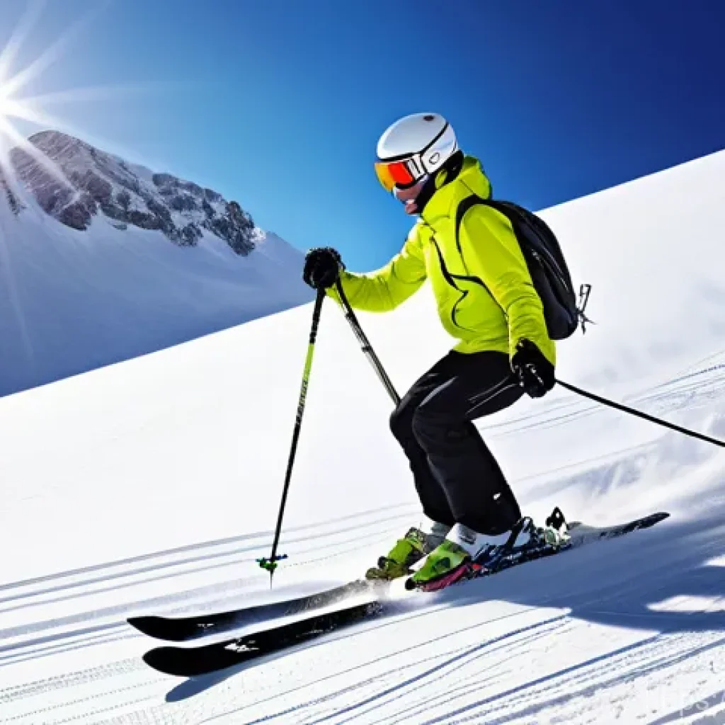 스키 강사의 고객 맞춤형 레슨 설계 - **Prompt 1: Personalized Ski Lesson for a Beginner**