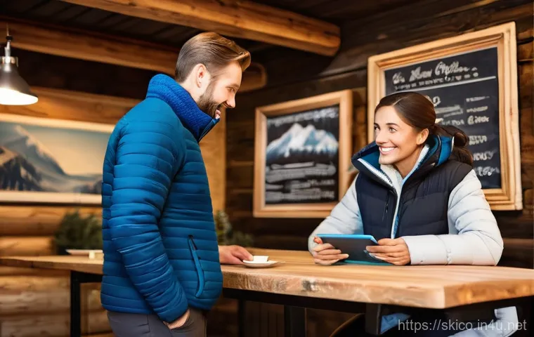 스키 강사의 비즈니스 전략 설계 - **Modern Instructor & Online Content Creation**
    A dynamic female ski instructor, early 30s, dres...