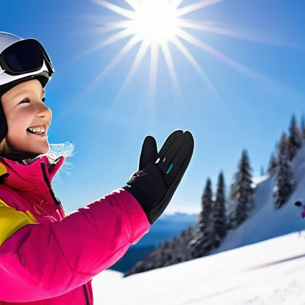 스키 강사의 직업 만족도 - **Prompt 1: The First Taste of Triumph on a Pristine Slope**
    A wide shot capturing a female ski ...