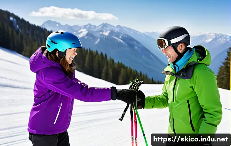 스키 강사의 자격 시험 준비 과정 관련 이미지 2